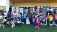 Families that walked to support the various schools, 2015