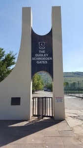 The Dudley Schroeder Gates, as they stand today.